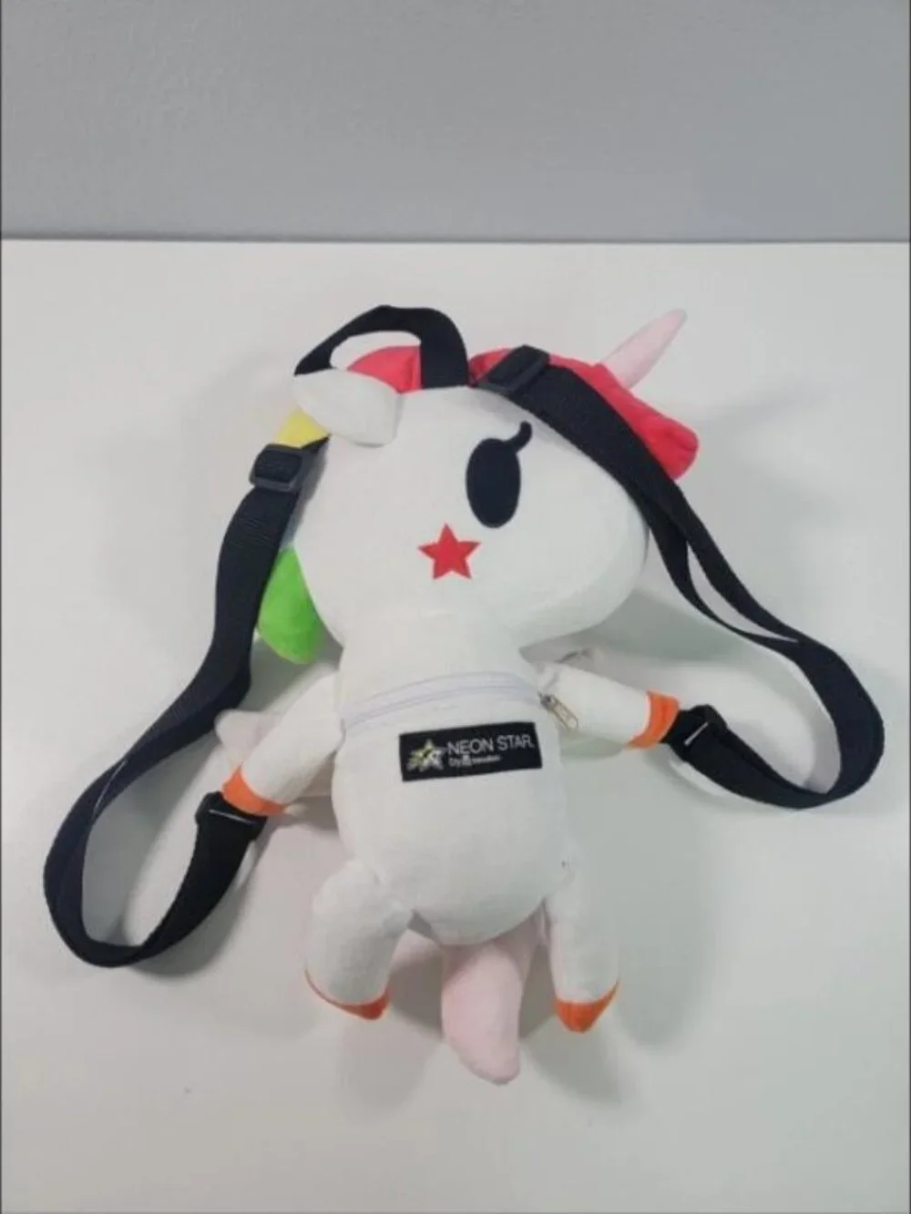 Tokidoki Neon Star Stellina Unicorno Unicorn Plush Backpack Cosplay